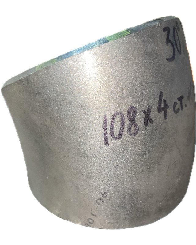 Отвод 30-159х4,5 ст.09г2с 30 град. 2 исп. ГОСТ 17375-2001 МС01 в Екатеринбурге